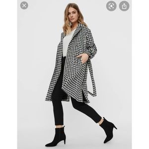 Vero Moda Houndstooth Coat